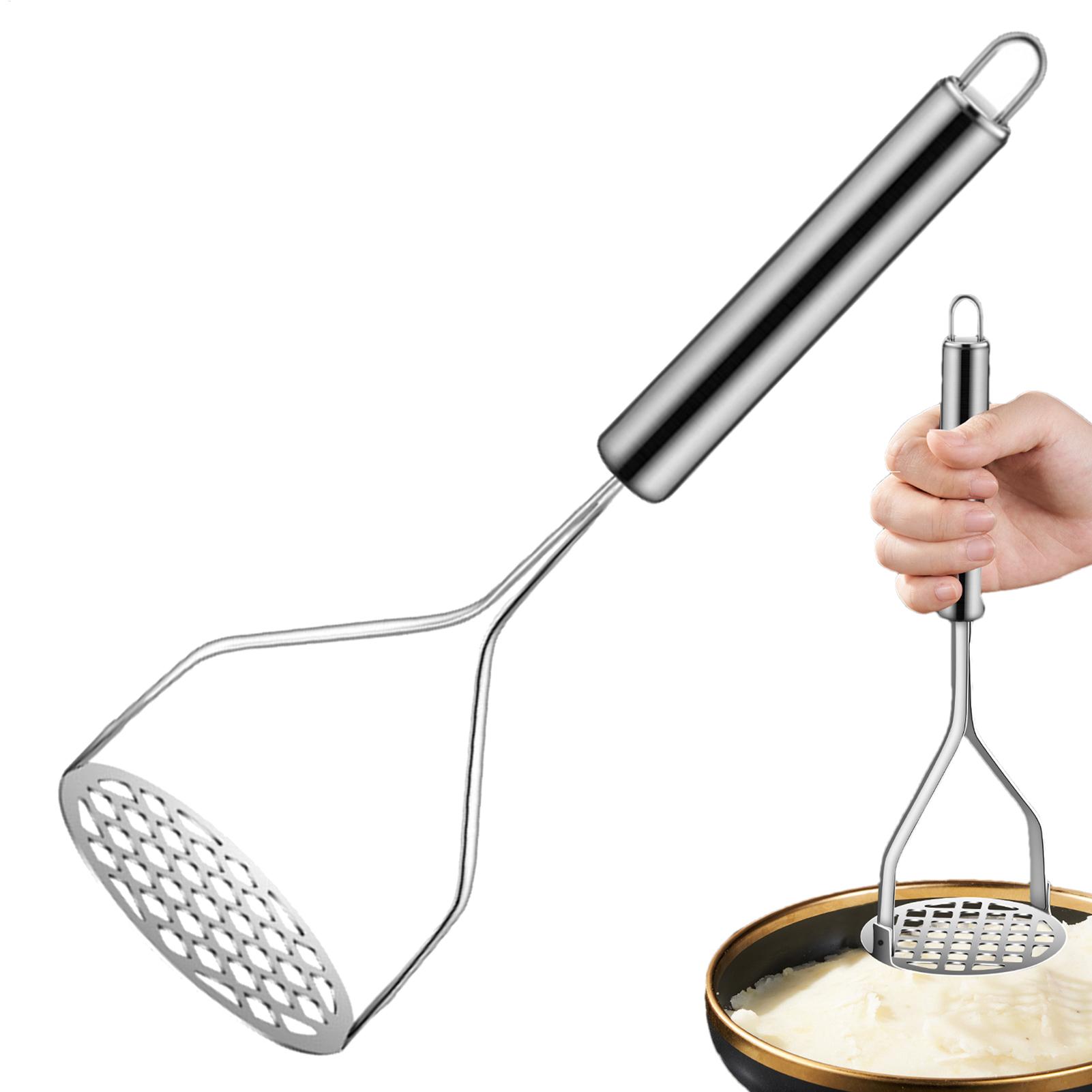 Baby Food Grater - Stainless Steel Potato Masher Manual Fruit