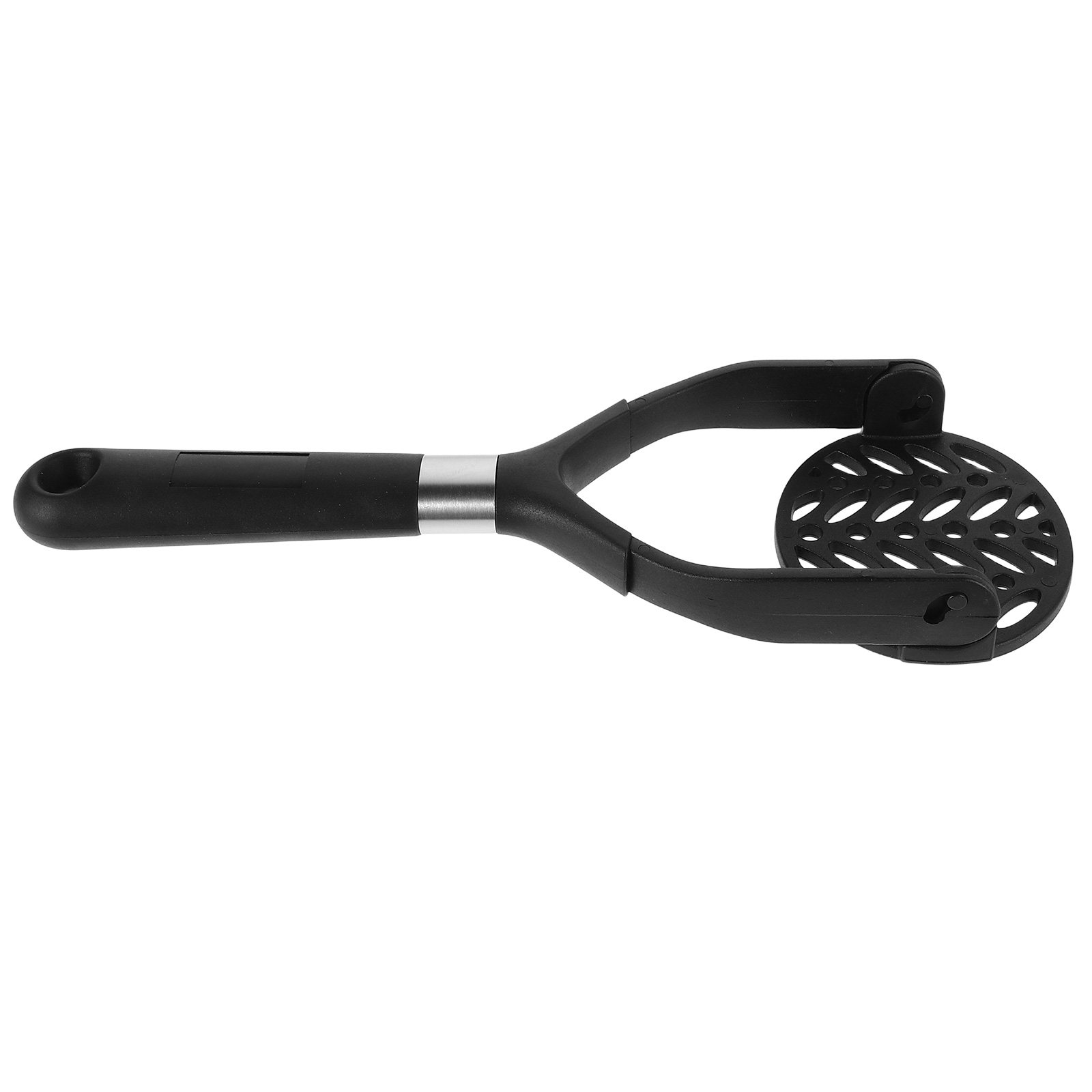 Baby Food With Avocado - Ergonomic Folding Potato Masher Black Handle