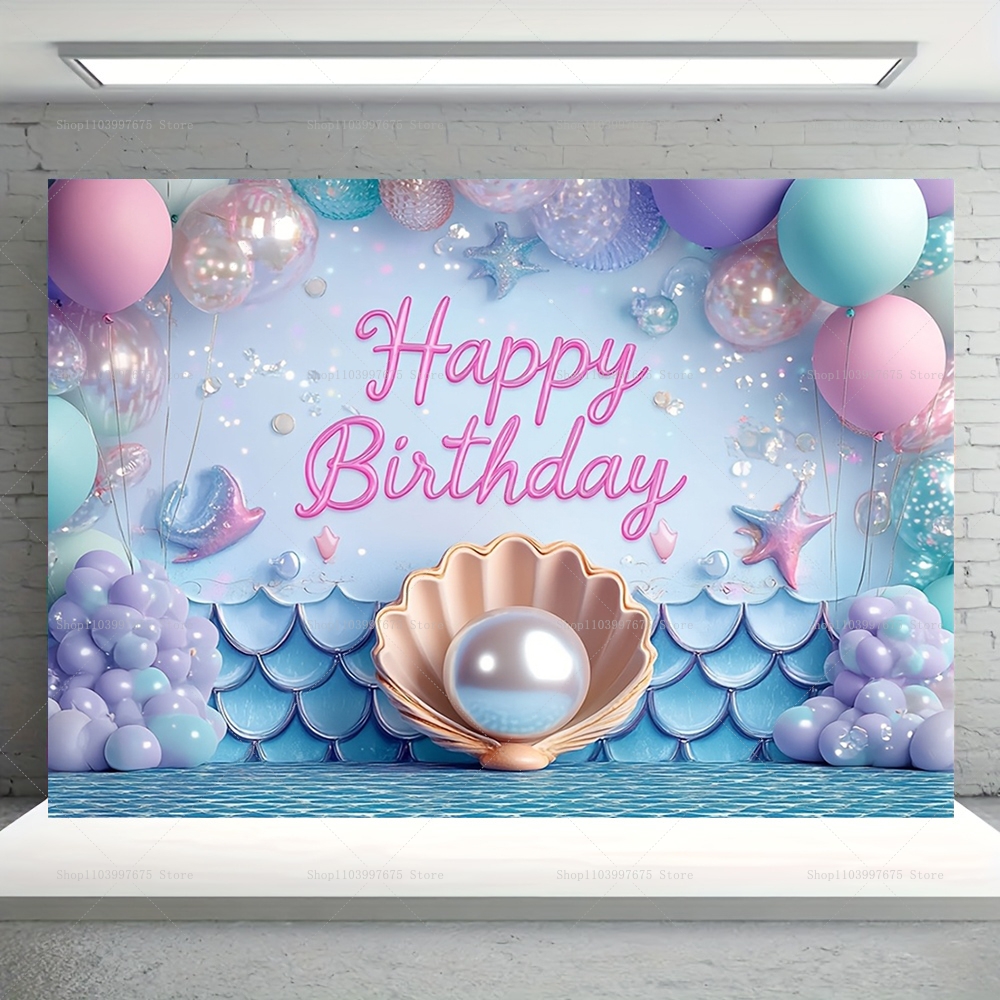Mermaid Party Backdrops Childr – обзор и цена Baby Food Mixer