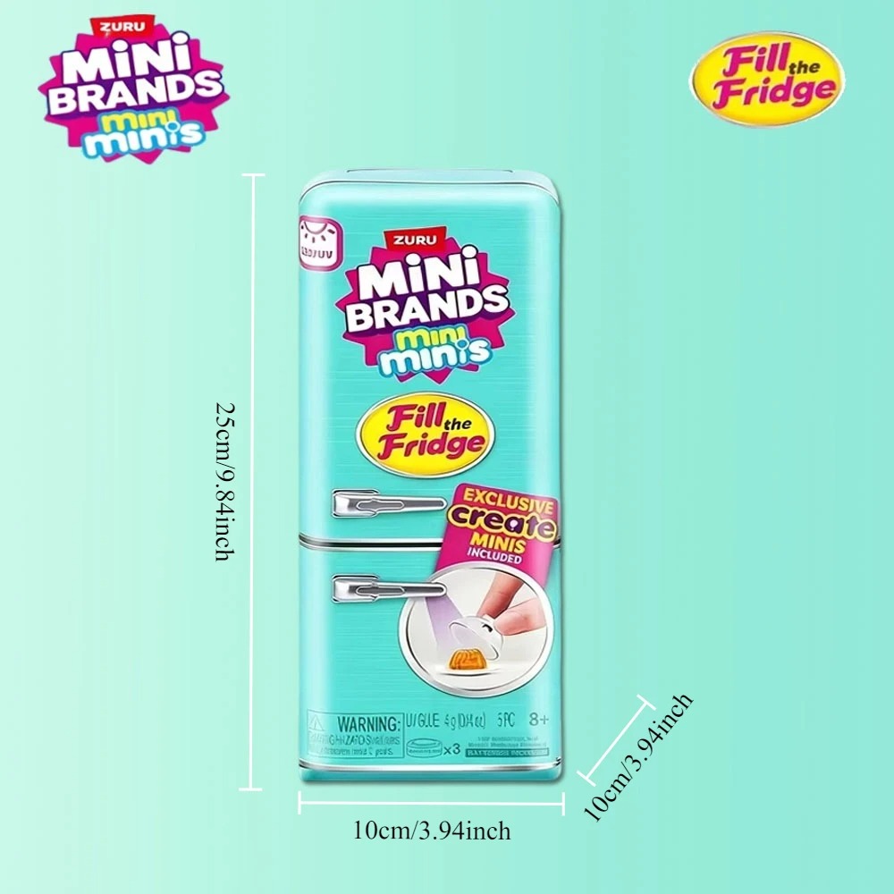 ZURU Mini Brands Refrigerator  – обзор и цена Baby Food Container