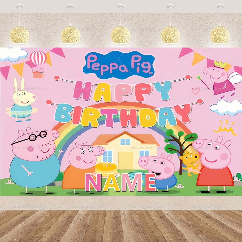 Custom Name Cartoon Peppa Pig  – обзор и цена Baby Food Mixer