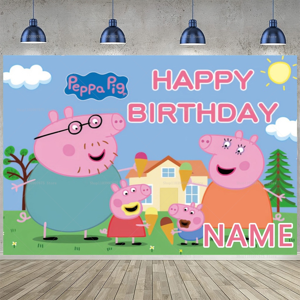 Custom Name Cartoon Peppa Pig  – обзор и цена Baby Food Mixer