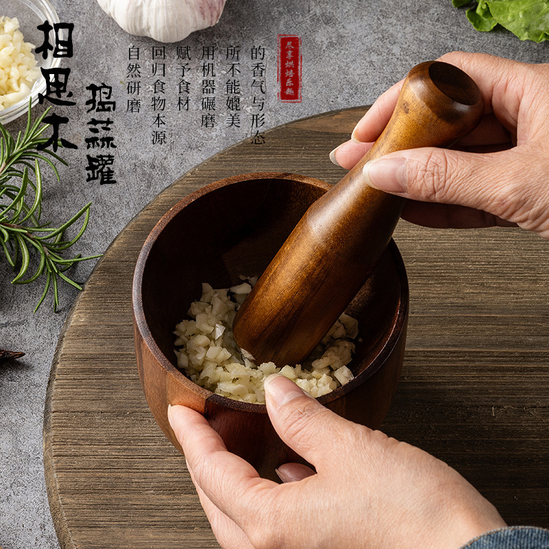 Acacia Wood Pestle and Mortar  – обзор и цена Baby Food Egg