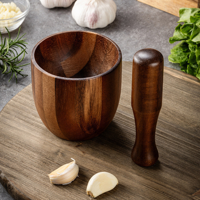 Acacia Wood Pestle and Mortar  – обзор и цена Baby Food Egg