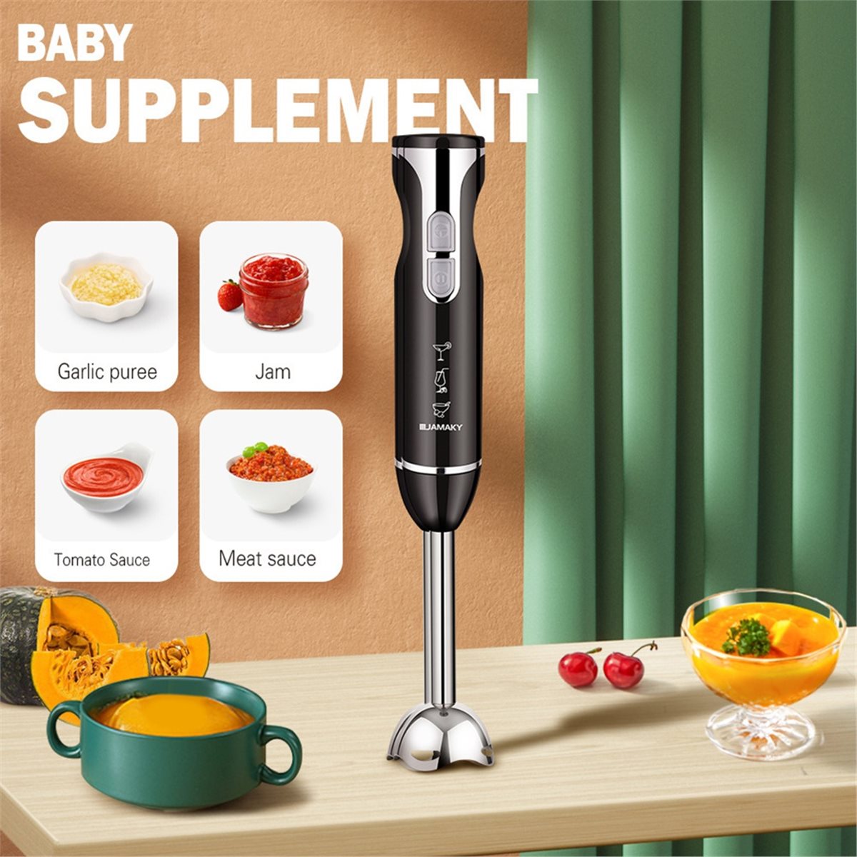 Home Portable Handheld Cooking – обзор и цена Baby Food Mixer