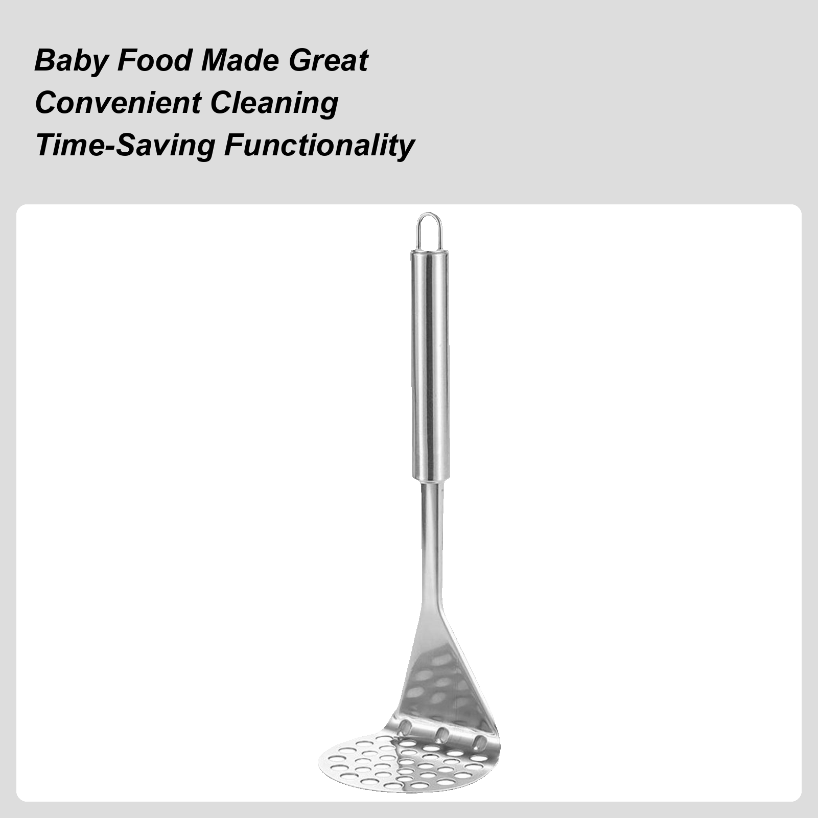 Metal Potato Masher Avocado Sm – обзор и цена Baby Food With Avocado