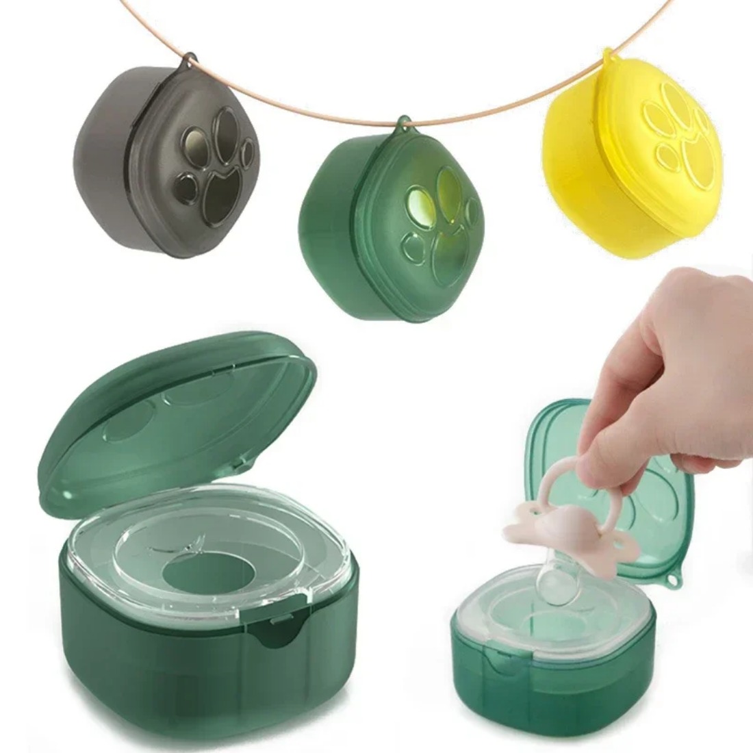 Food Grade Silicone Pacifier B – обзор и цена Baby Food Container