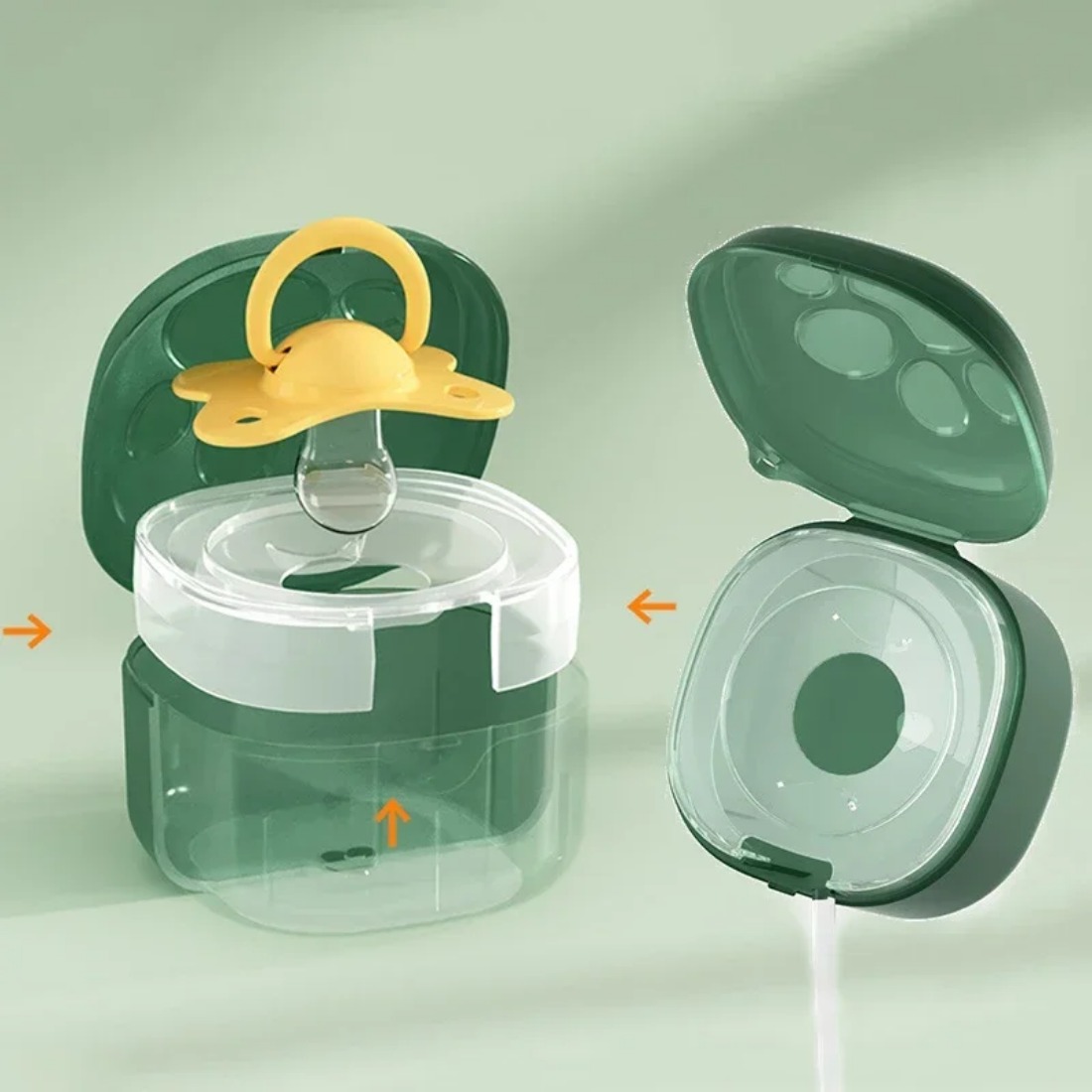 Food Grade Silicone Pacifier B – обзор и цена Baby Food Container