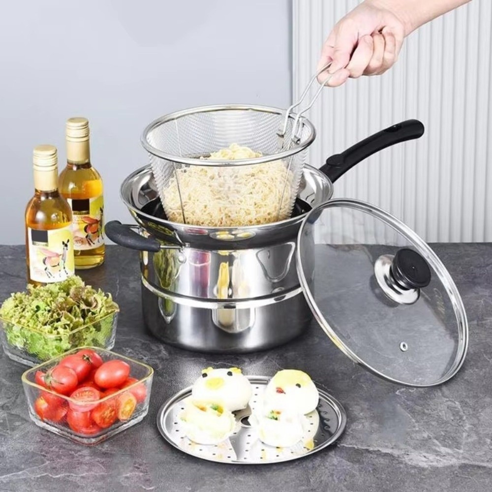 4pcs Stainless Steel Fryer Pot – обзор и цена Baby Food Filter