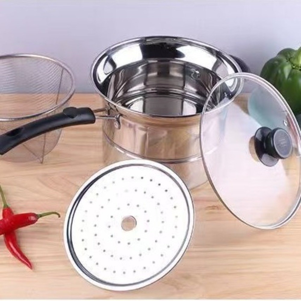 4pcs Stainless Steel Fryer Pot – обзор и цена Baby Food Filter