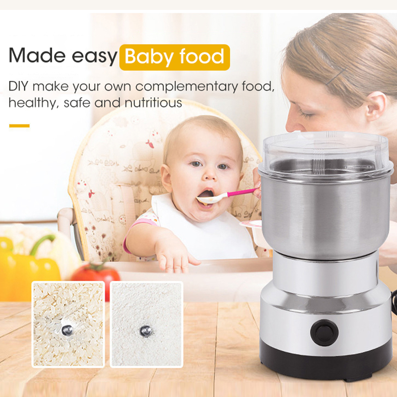 Mini Electric Grinder 4 Blades – обзор и цена Baby Food Mixer