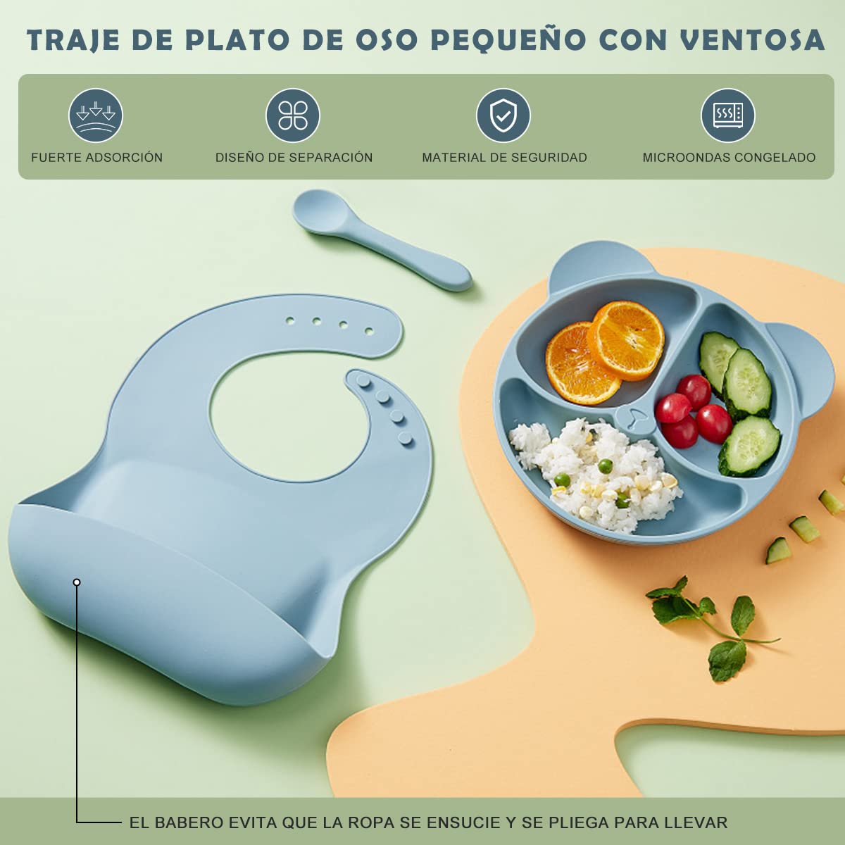 4PCS Baby Feeding Set with Bib – обзор и цена Baby Food Grater
